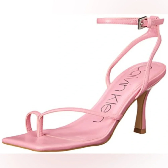 Calvin Klein Millie Heeled sandal in pink Size: 8 - Picture 1 of 5